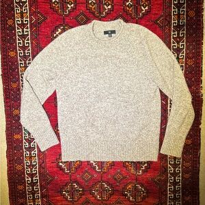 Banana Republic Wool/Cotton Mock Neck Sweater